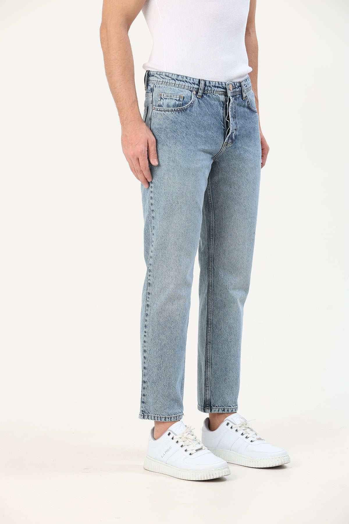 Erkek Regular fit Jean Mavi