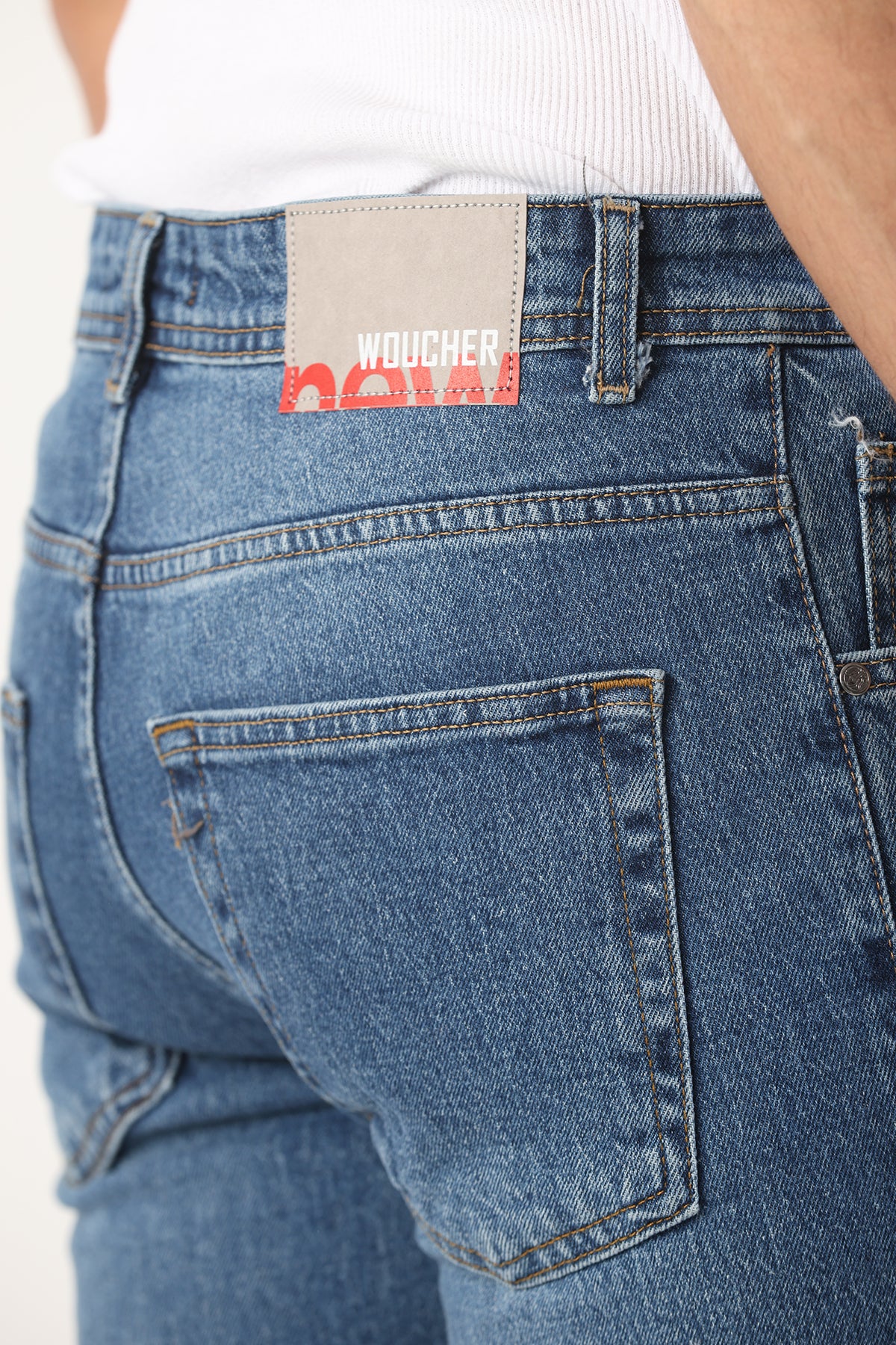 Erkek Regular fit Jean Lacivert