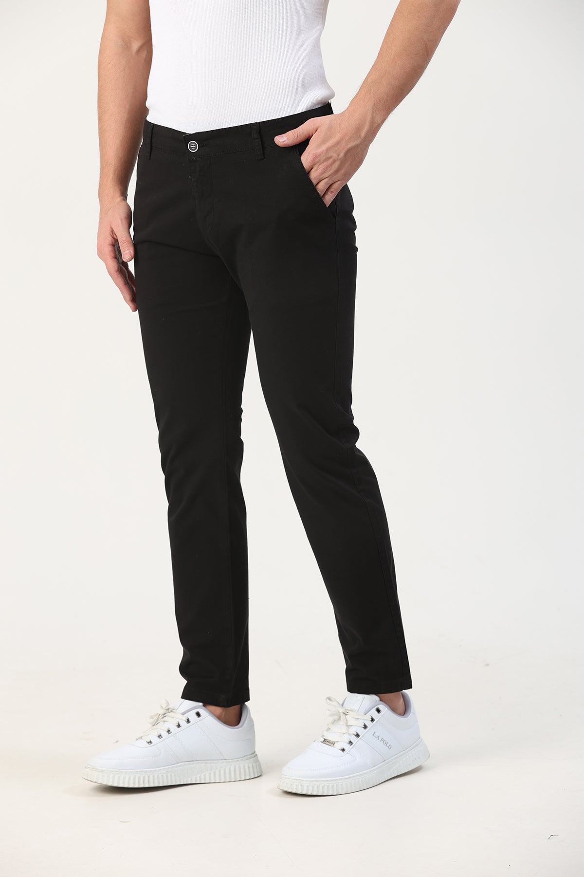 KİONA Erkek CHINO PANTOLON BEJ - 32, Siyah