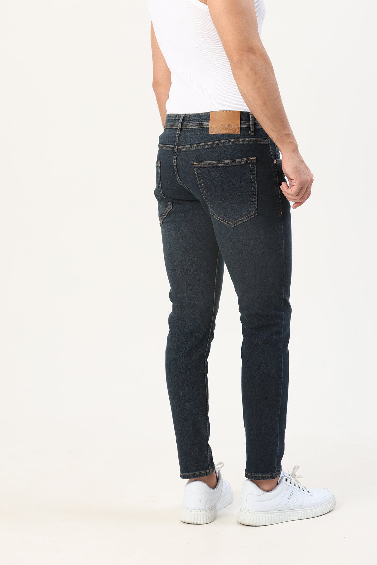 Super Slım Fit Erkek Jean Nıght Blue